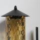 Metal and blown glass sconce from the 1950s