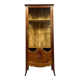 After Majorelle: Art Nouveau period iris display case in late 19th century marquetry