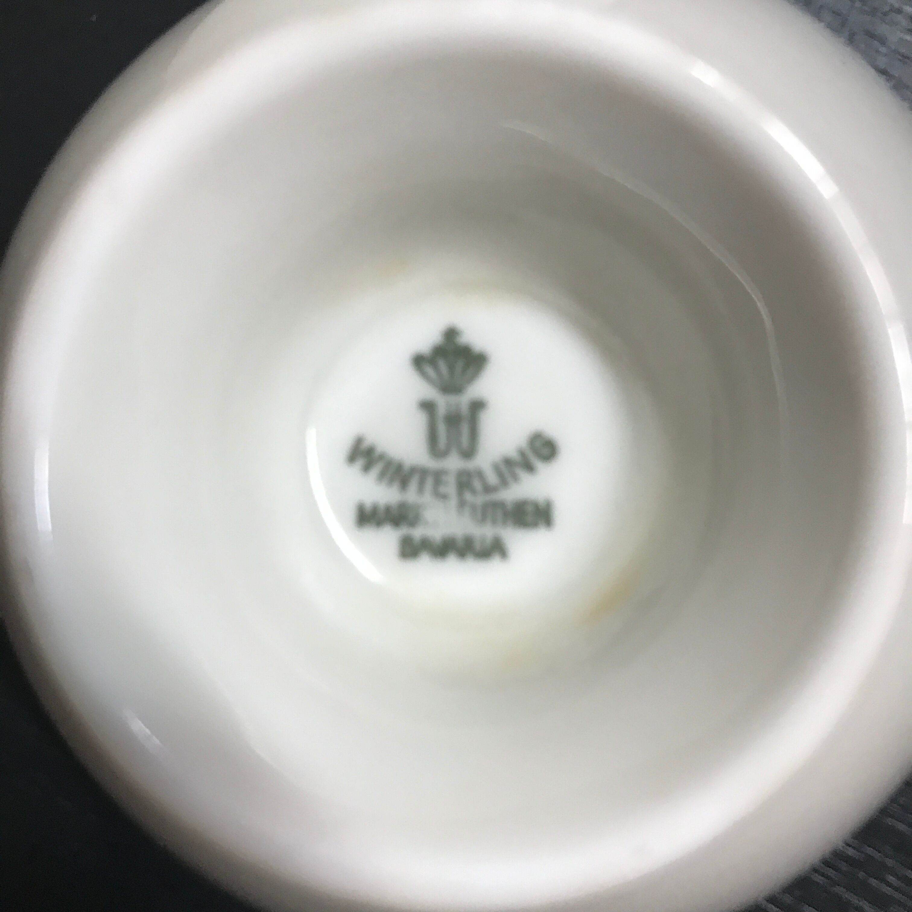 Winterling Marktleuthen Bavaria coffee cups
