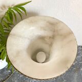Vintage Medicis lamp in alabaster and brass