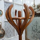 Oak coat rack