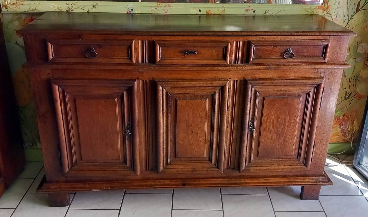 18th century oak sideboard
