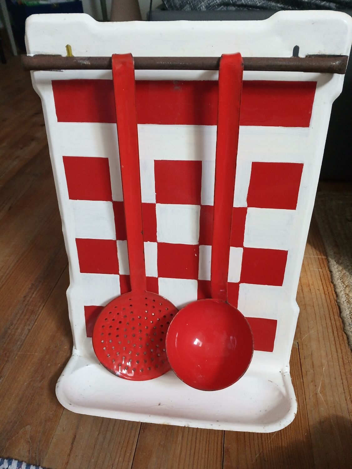 Skimmer ladle plate set