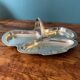 Tray, display in silver metal gallia for Christofle