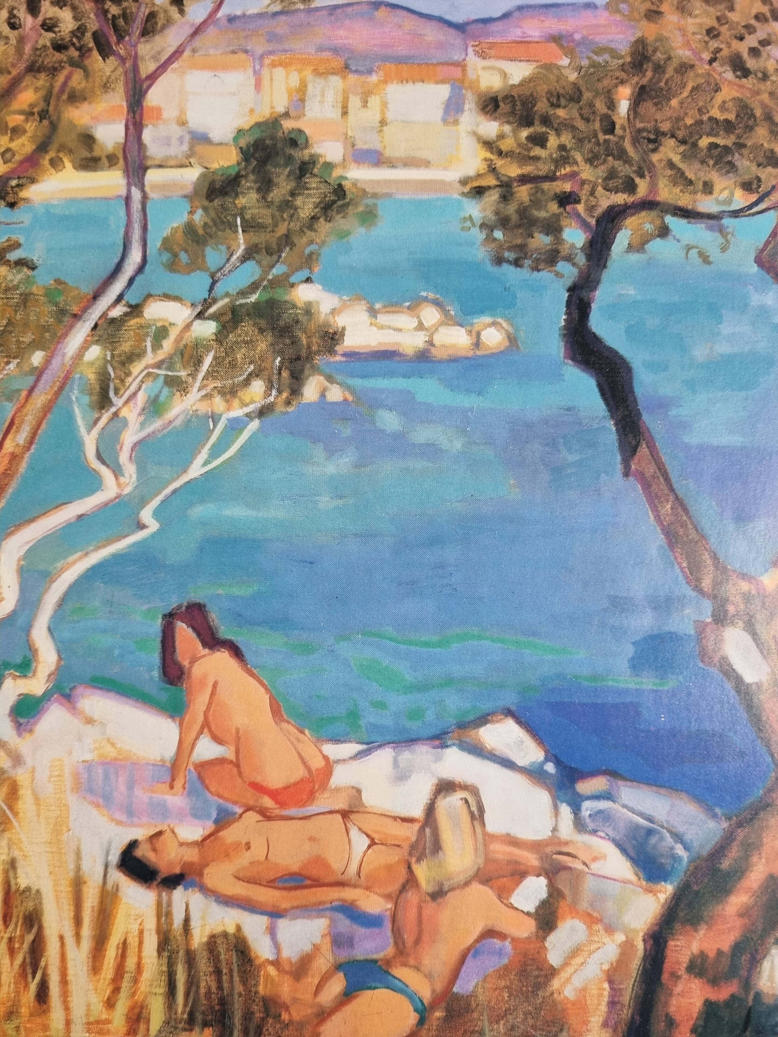 Exhibition poster, Deluca, 1987, 63 x 44 cm