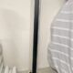 Postmodern Italian metal and plexiglass floor lamp, 1980