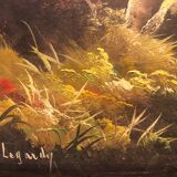Oil on canvas signed A.Legardy