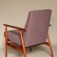 Wood armchair living Room chair oryginal design by H.Lis  renovated armchair longue chair Mid century modern design wooden armchair for salon