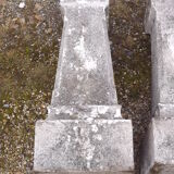 Pair of terminals cement year 60