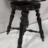 Antique adjustable piano stool – Napoleon III period, late 19th century