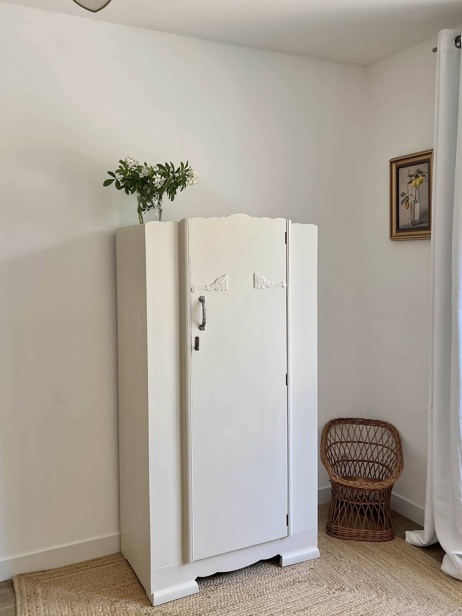 English Art Deco wardrobe