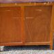 Vintage chest of drawers from the 50s 3 drawers feet compass poplar
