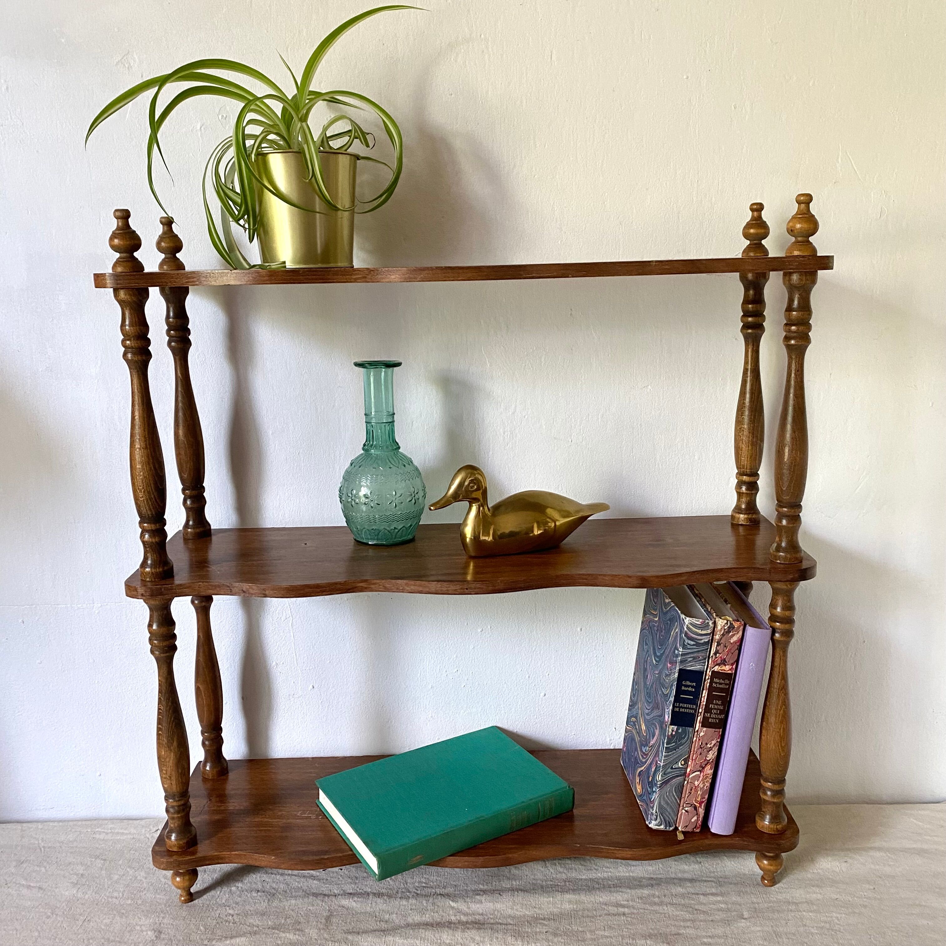Wooden shelf 3 trays