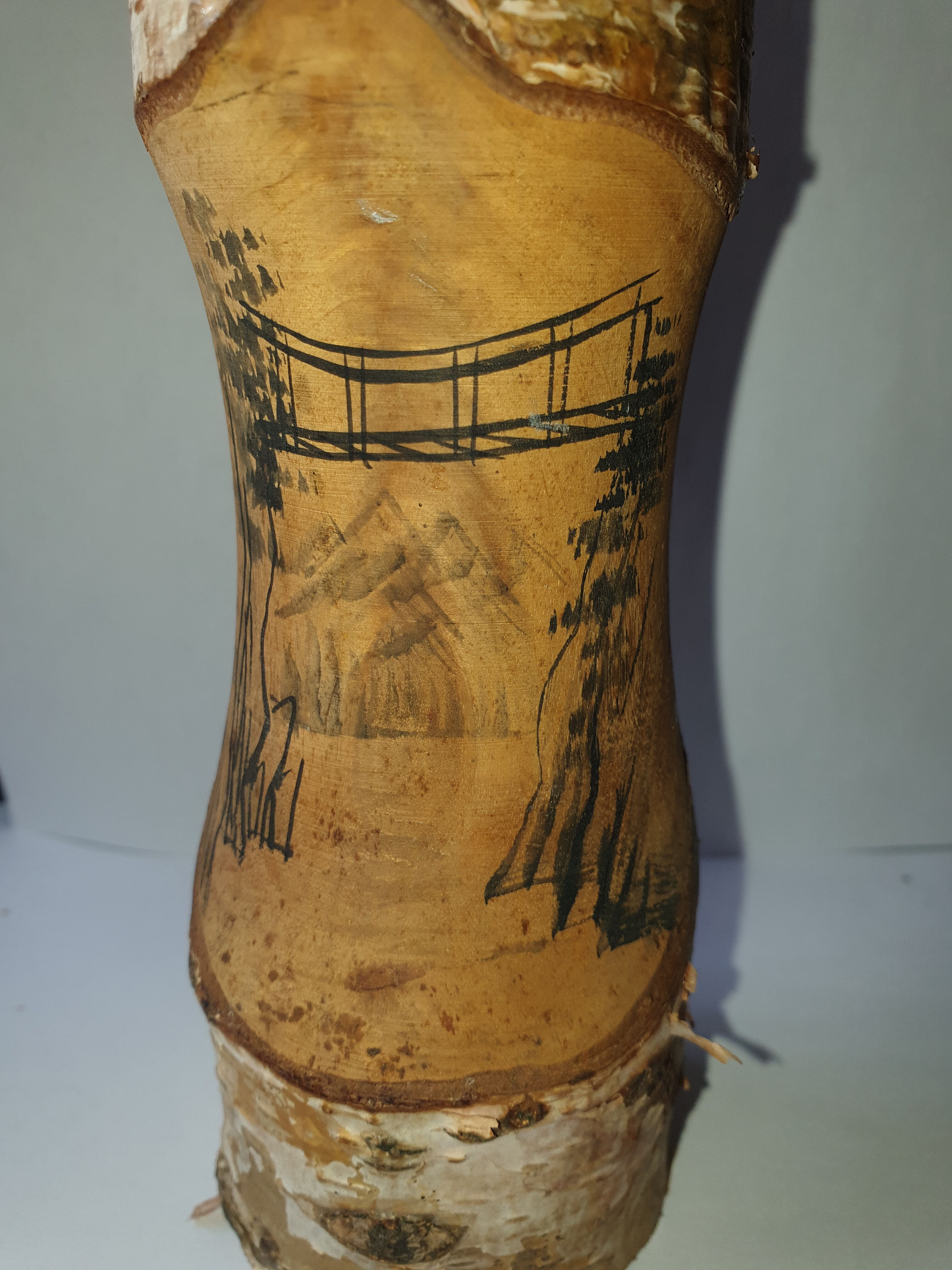 Traditional kokeshi doll