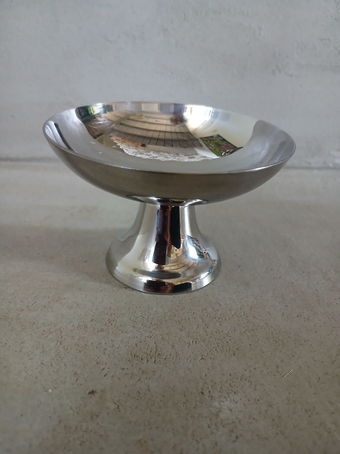 6 coupes à glace/ sorbet en inox