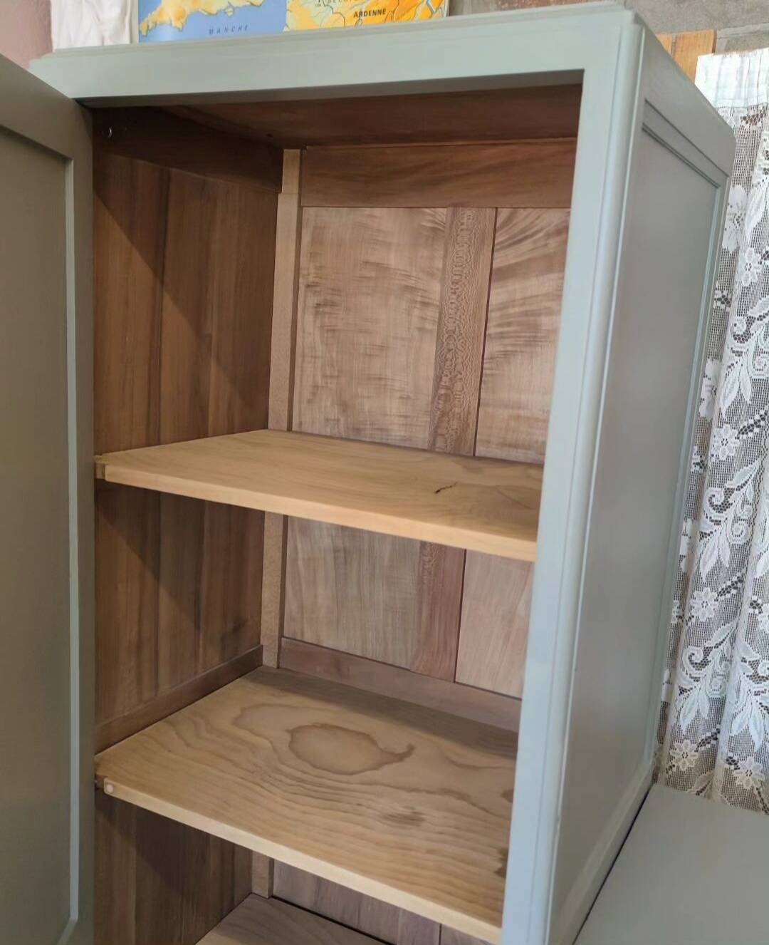 Asymmetrical wardrobe