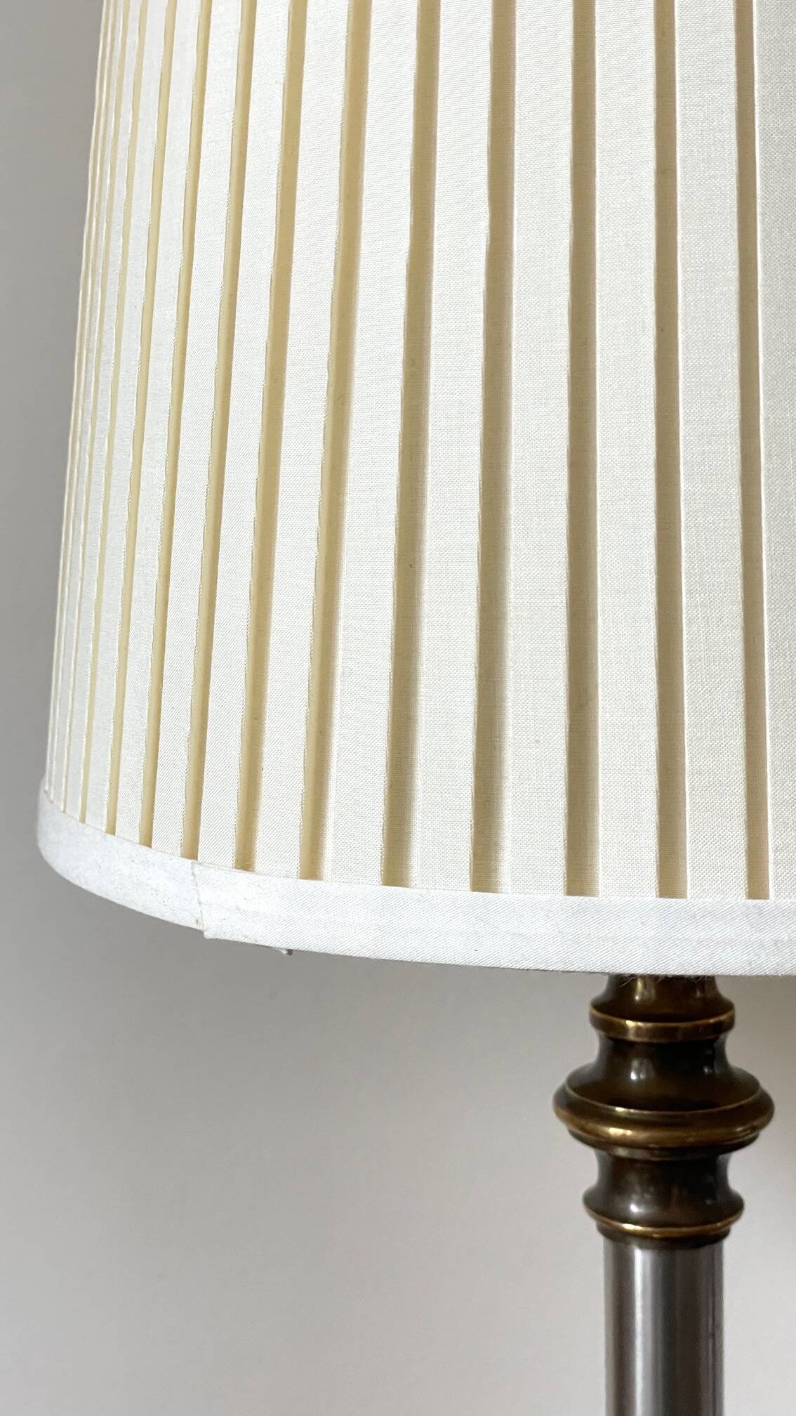 70s Steel and Brass LAMP