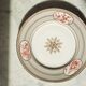 Assiette décors sanguine