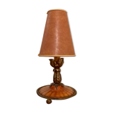 Metal & glass lamp