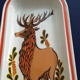 Ceramic "deer" dish in the 70s