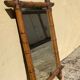 Antique wooden mirror bamboo style