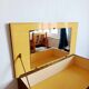 Vintage 1950s lacquered wooden dressing table