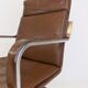 Rudolf Glatzel Leather Office Chair, Knoll