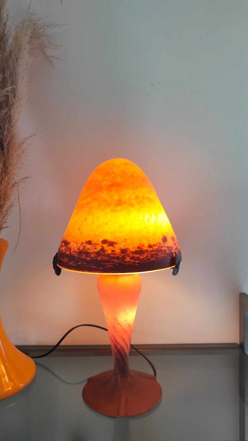 Lampe champignon 1980 Cochelin France