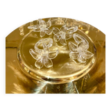 Set of 4 Murano flower napkin rings