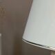 Lampe de salon blanche moderne céramique sphère | modèle Beaulieu