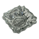 Grand cendrier carré grandes pointes de diamant