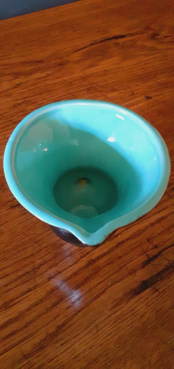 1950s ceramic pitcher