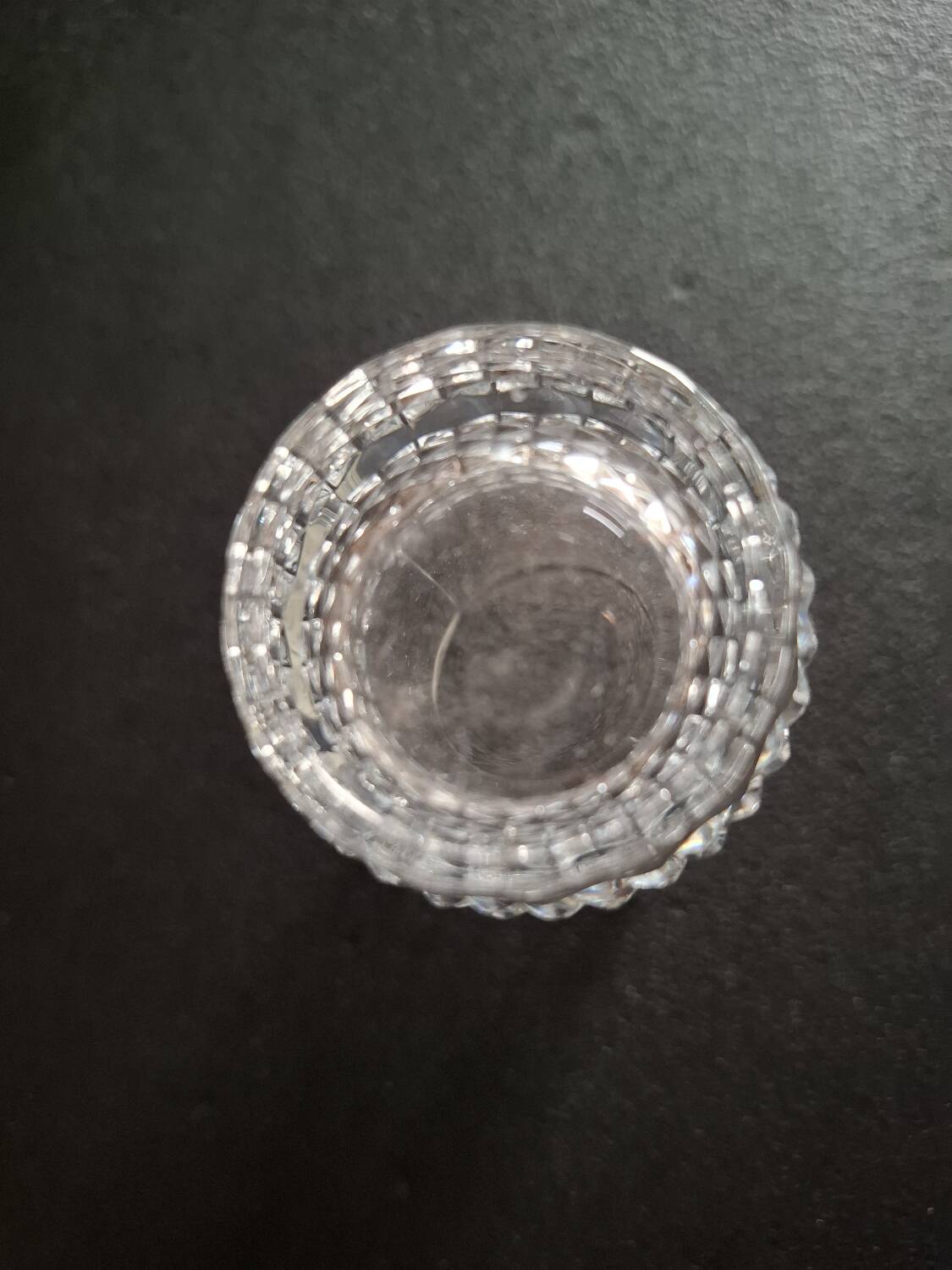 Crystal vase Pierre Cardin