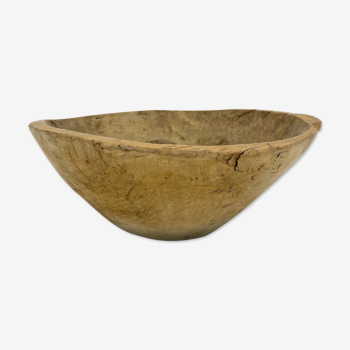 Antique Round Wooden Dough Trough, 1900's