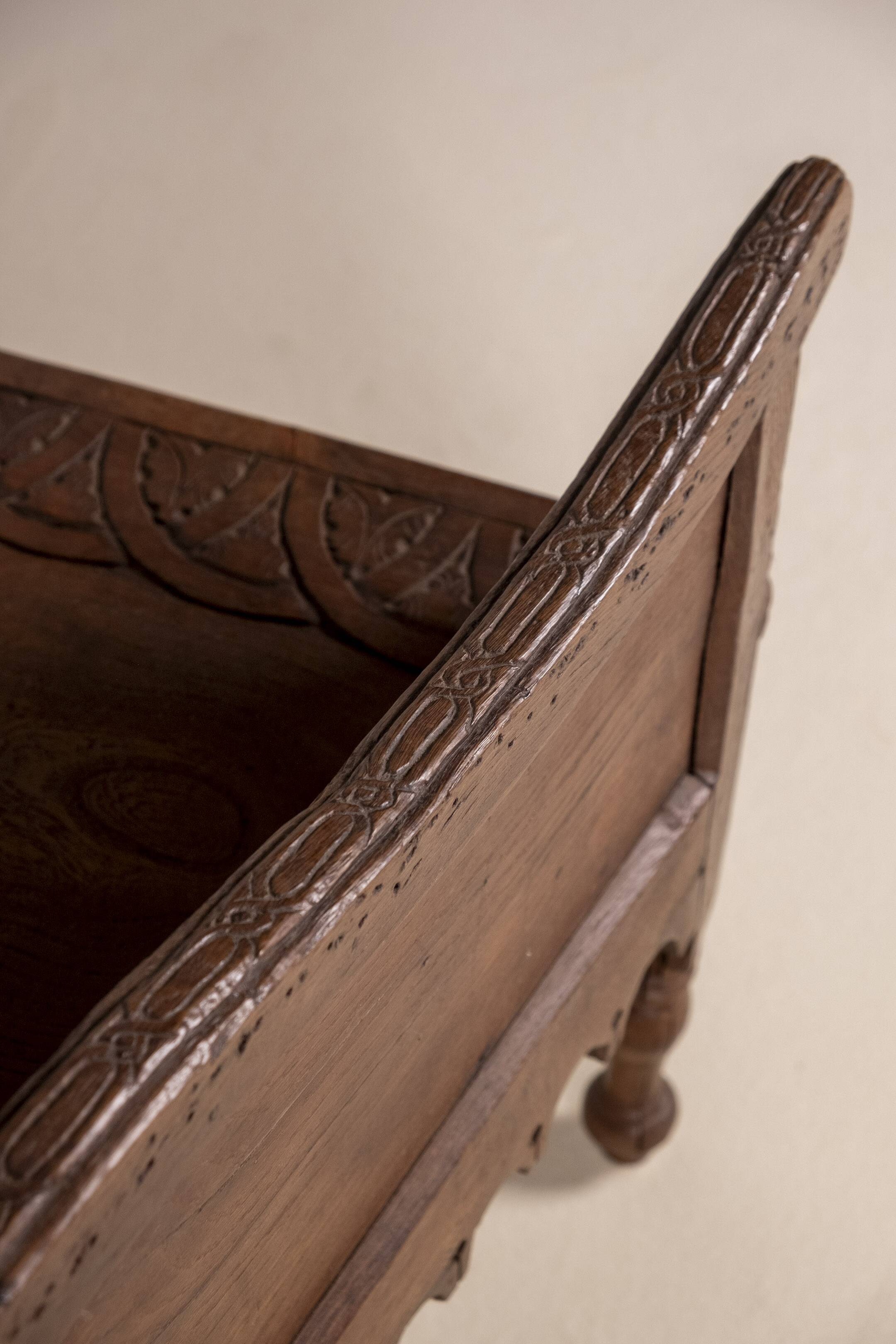 Early 19th Century Oak Wainscot Chair