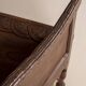 Chaise en chêne à lambris du début du 19e siècle