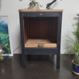 Small vintage file cabinet