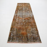 3x9 Vintage Oriental Runner Rug, 80x282Cm, Rug For Kitchen