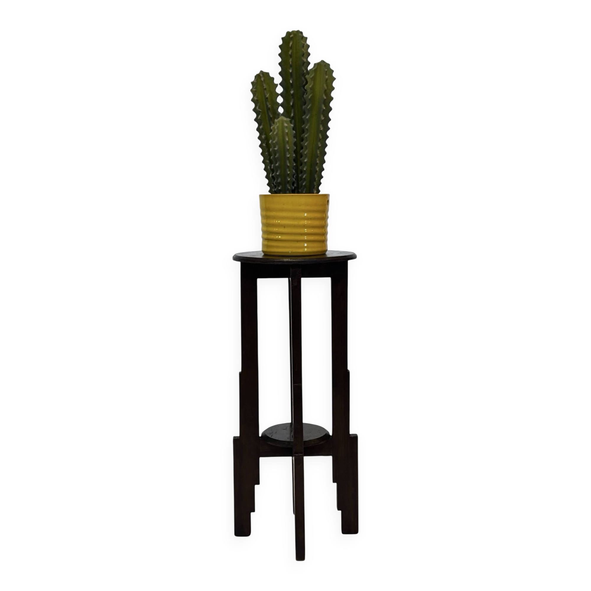 Support de plante Art Déco table d'appoint design École d'Amsterdam minimaliste