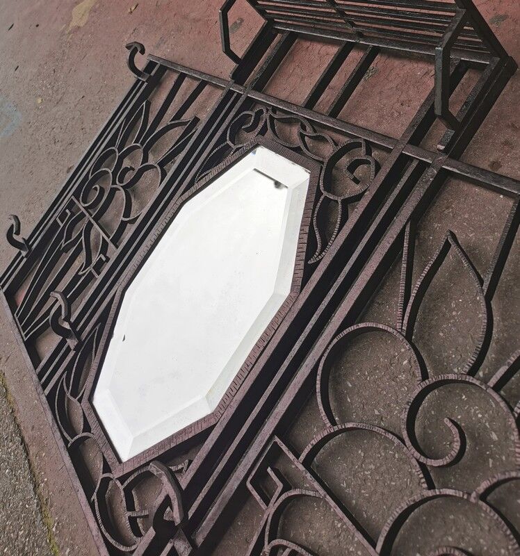 Art deco wall coats holder