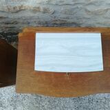 Massive chene and formica bedsides