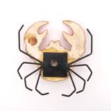 Ceramic wall lobster and crabs, Vallauris 1950s