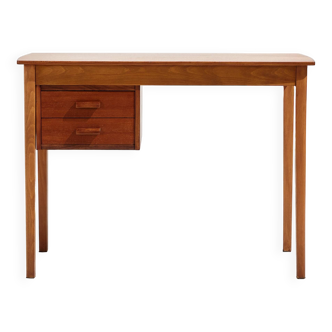 Restored teak and beech desk