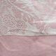 Rectangular tablecloth 200X150 cm pink and white