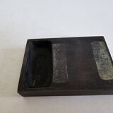 Cendrier en bronze attribué a Jacques Lauterbach Plante vintage des années