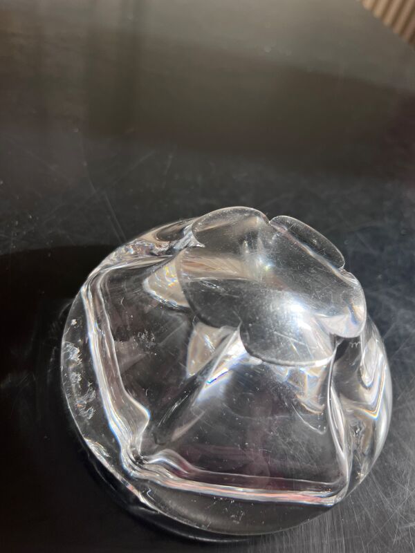 Coupelle en cristal Daum