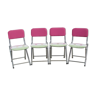 4 vintage foldable chairs Eyrel, from the 60s