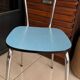 Vintage Blue Formica Chair