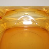 Echotray pocket tray with faceted amber glass