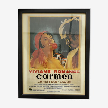 Affiche de cinéma originale Carmen